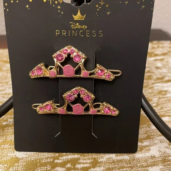 Aurora Sleeping Beauty Hair Barettes - Picture 2 of 3